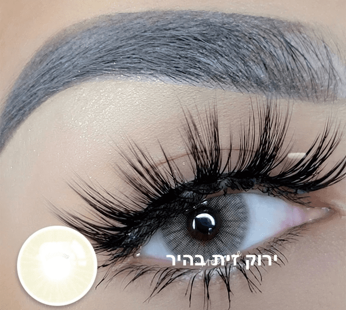 עדשות גוון- Olive Green