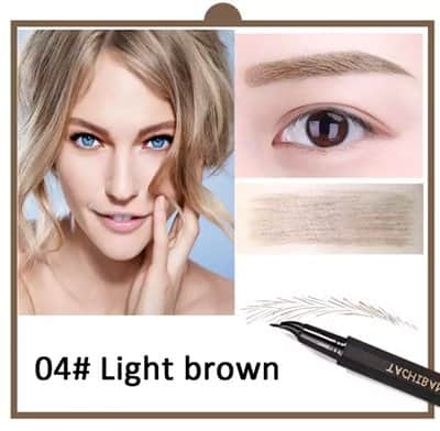 עפרון גבות המדמה שיער